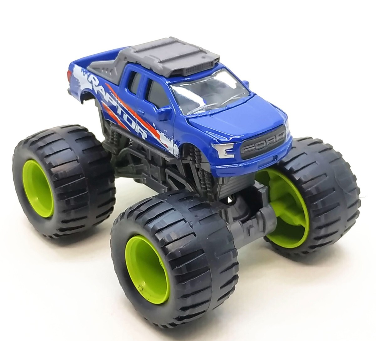 Majorette Ford F150 Raptor Monster Truck Rockerz Dark Blue 1/72 no