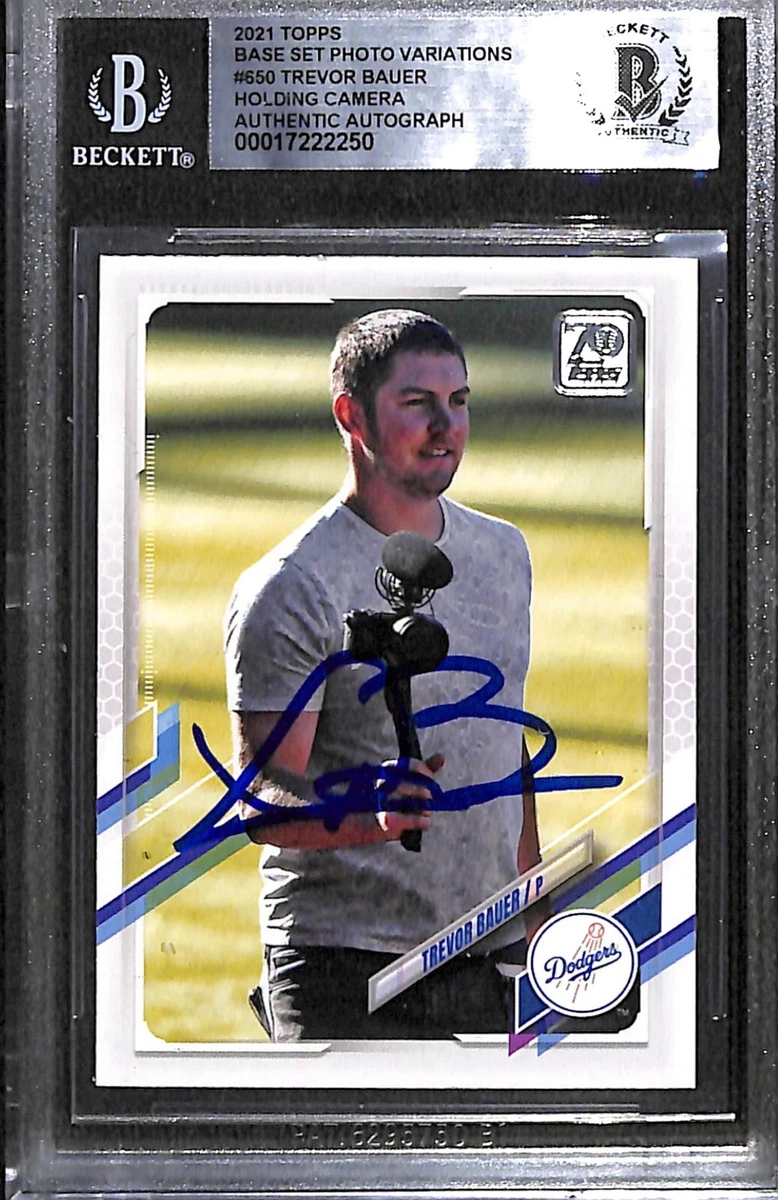 Trevor Bauer MLB Original Autographed Items for sale | eBay