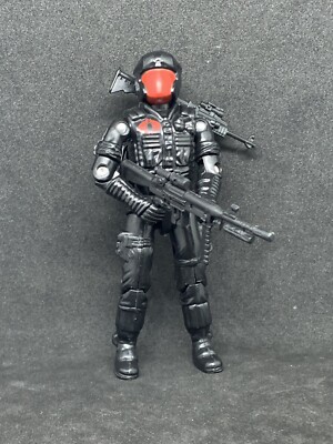 New Gi Joe Black Major Cobra Snake Eyes Hunter Vipers IG Exclusive