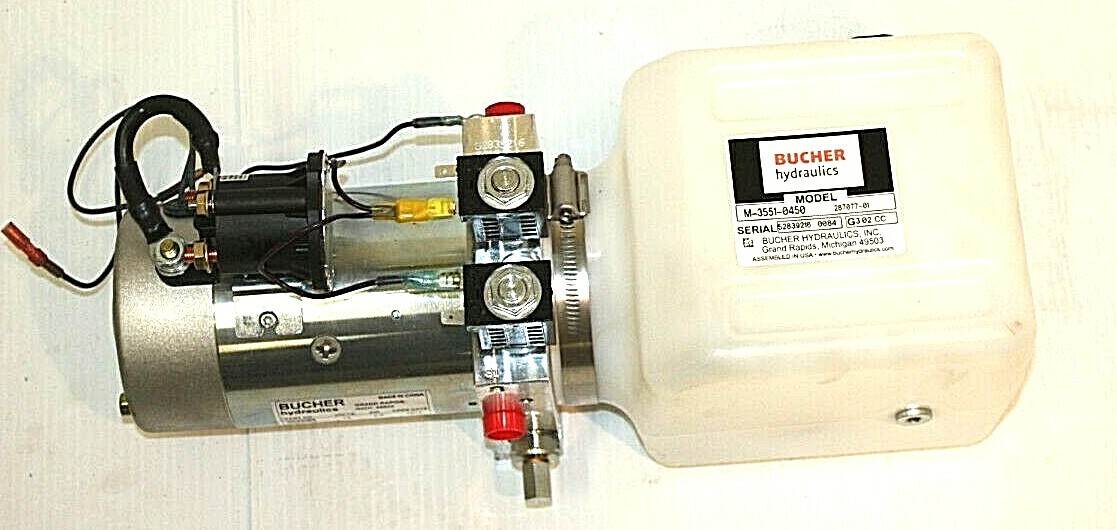 Maxon 287077-01 Liftgate Power Unit, Motor and pump, 12VDC, GPT