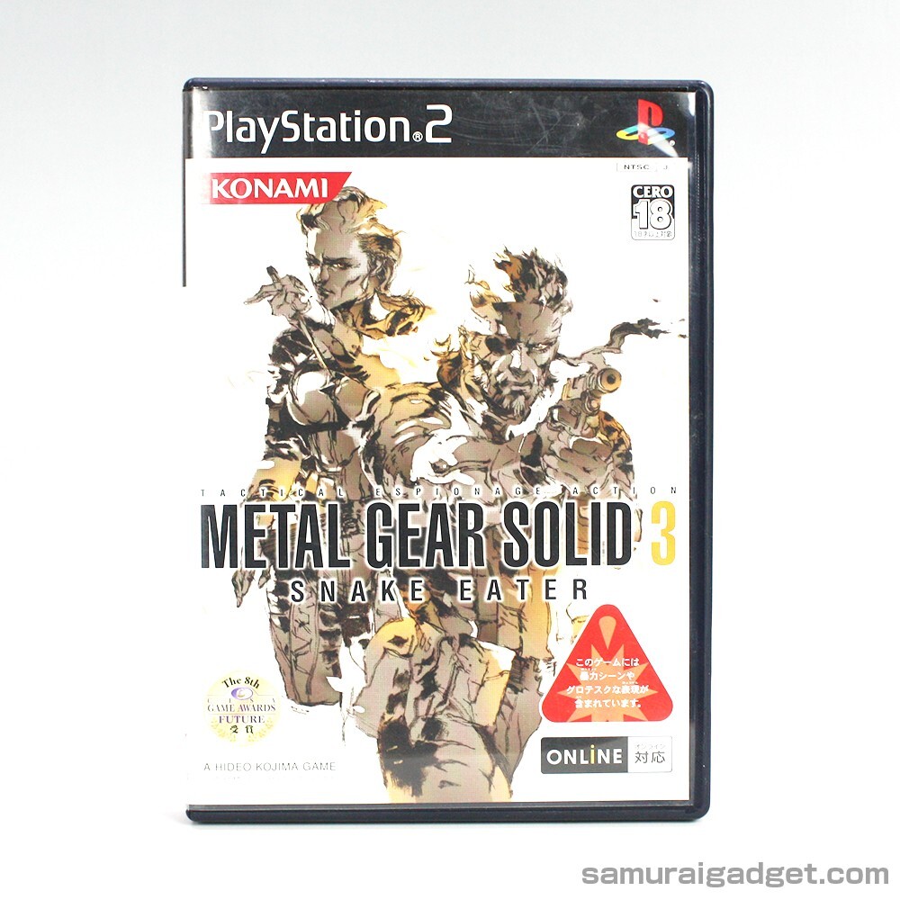 Metal Gear Solid 3: Snake Eater (MGS3) PS2 [Japanese NTSC-J