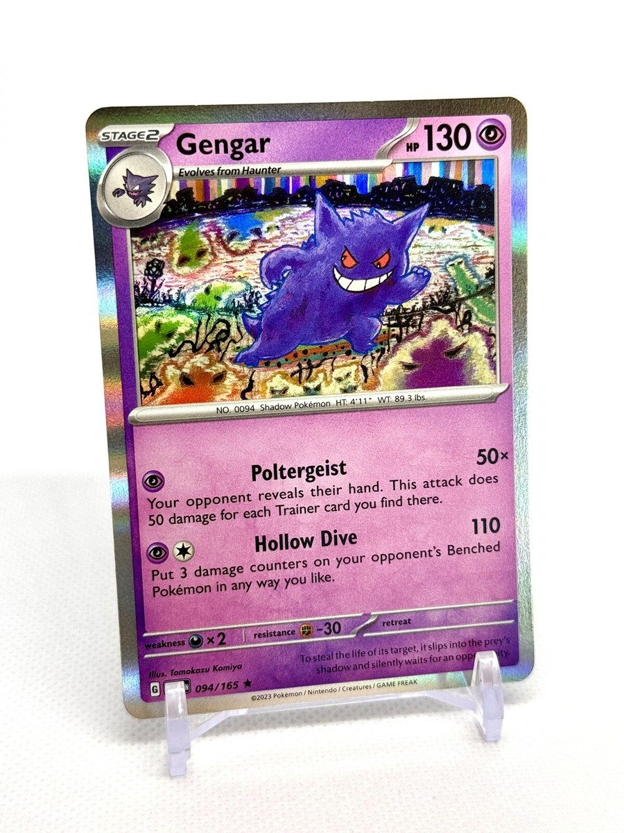 Pokemon TCG 151 Gengar 094/165 Holo Rare NM/M- US SELLER 🇺🇸 | eBay