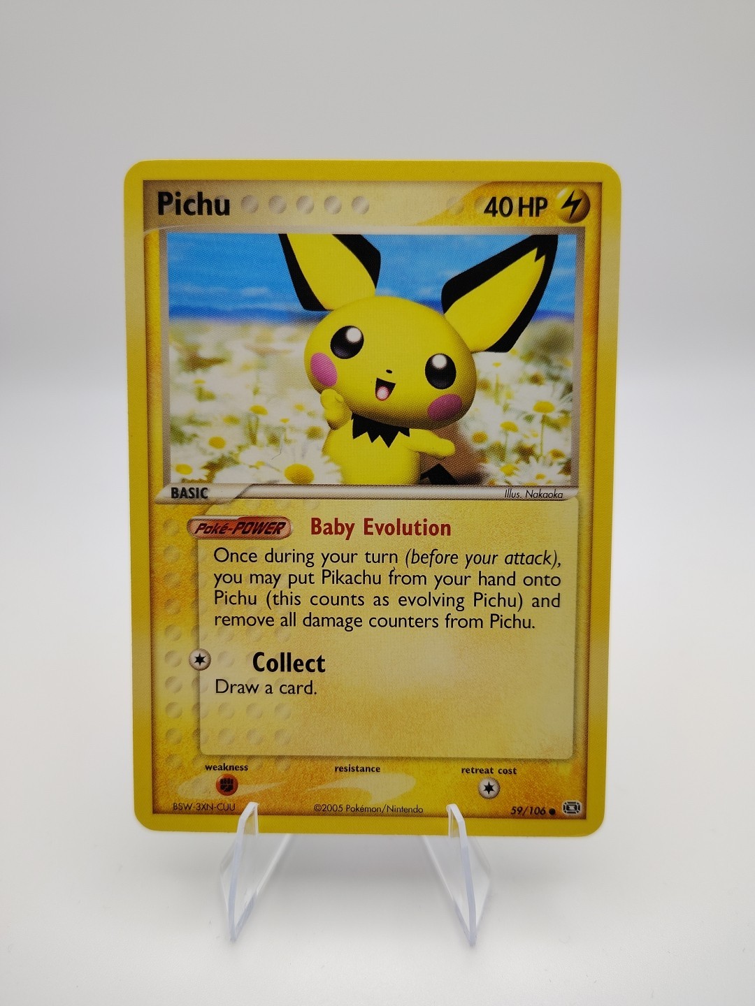 Pichu 2005 EX: Emerald #059/106 Base Price Guide - Sports Card