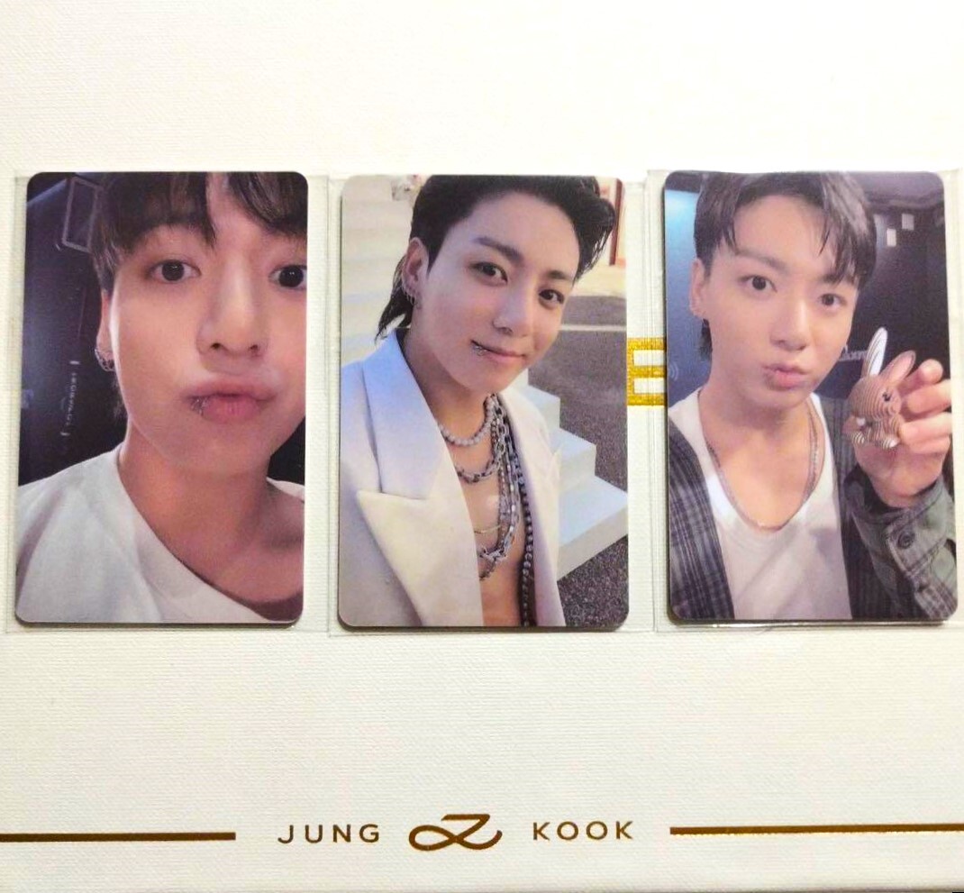 BTS JUNGKOOK Golden Weverse Shop Special POB PVC Official