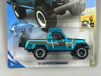 Hot Wheels STH 2020 Super Treasure Hunt US Card '67 Jeepster