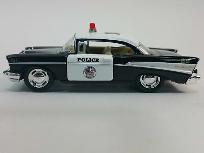 1957 Chevrolet Bel Air Police, Chevy Cop, Kinsmart, Diecast Toy