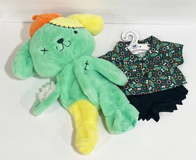 2024 Build-A-Bear HeLLO KiTTy Zombie Halloween POMPOMPURIN Plush