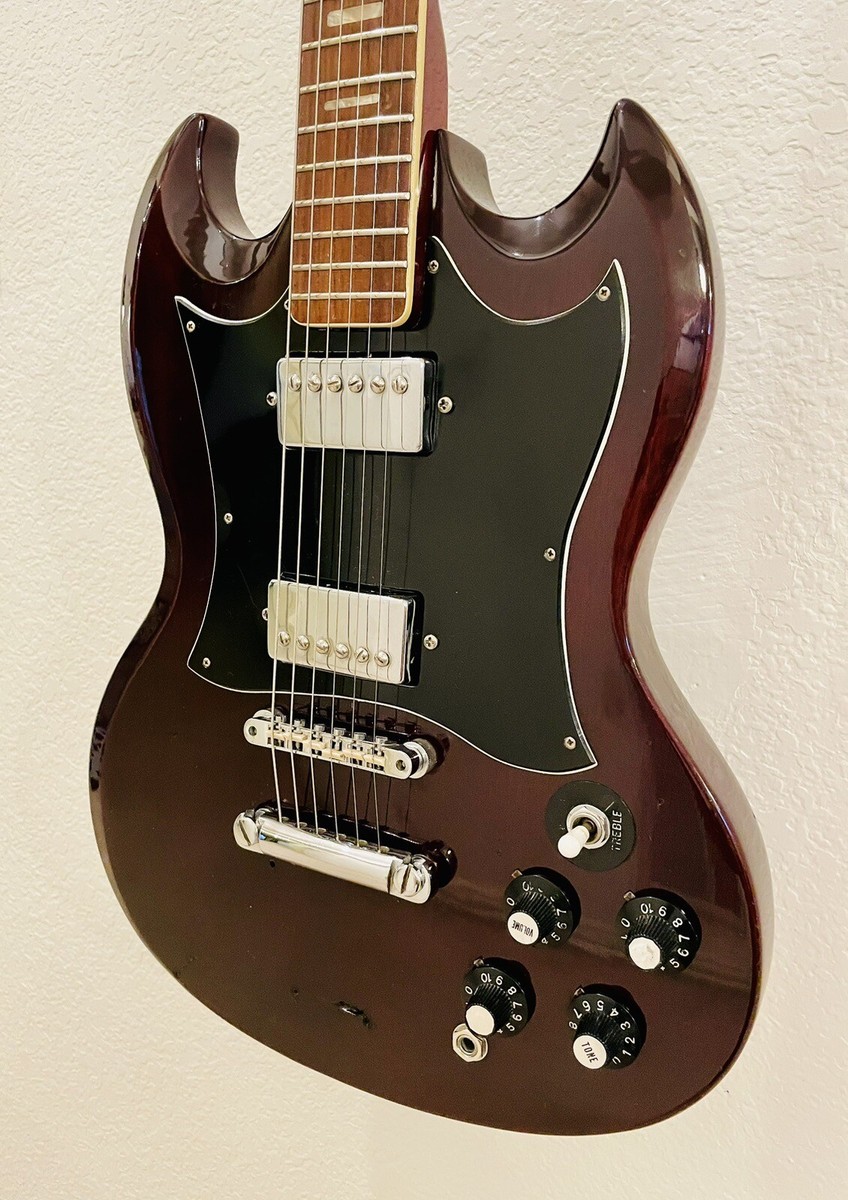 1970's SG Copy Live Wires Pre Lawsuit Made In Japan Solid Mahogany