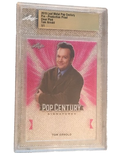 2021 LEAF POP CENTURY PROOF 1/1 LEADING MEN RED WHITE & BLUE