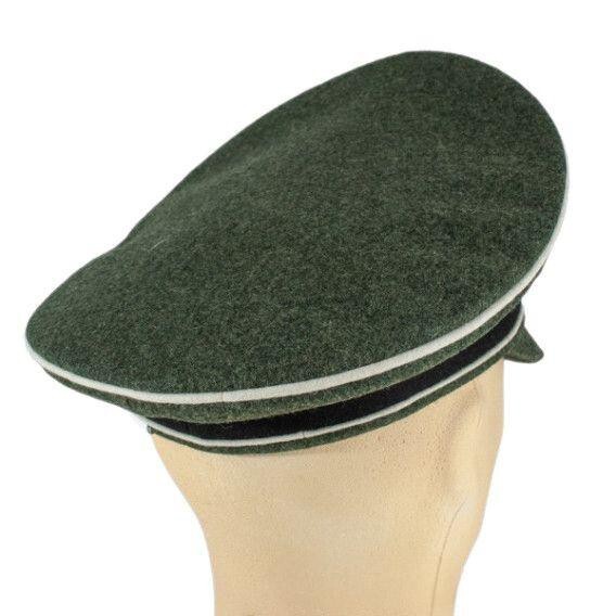 WW2 German Waffen SS M37 EM/NCO M1938 Infantry Officer Wool Visor