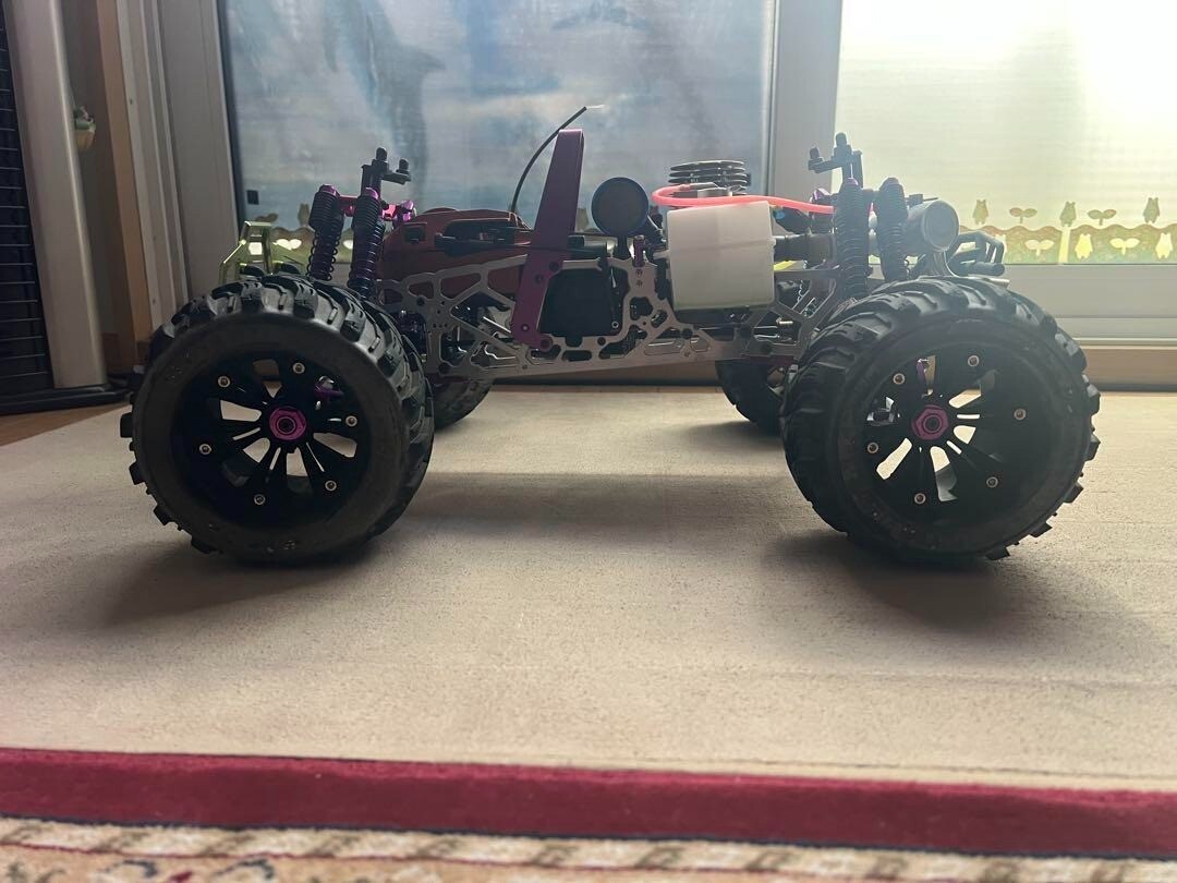 Hpi Savage 4.6SS Base Customized Monster Truck Roller Chassis