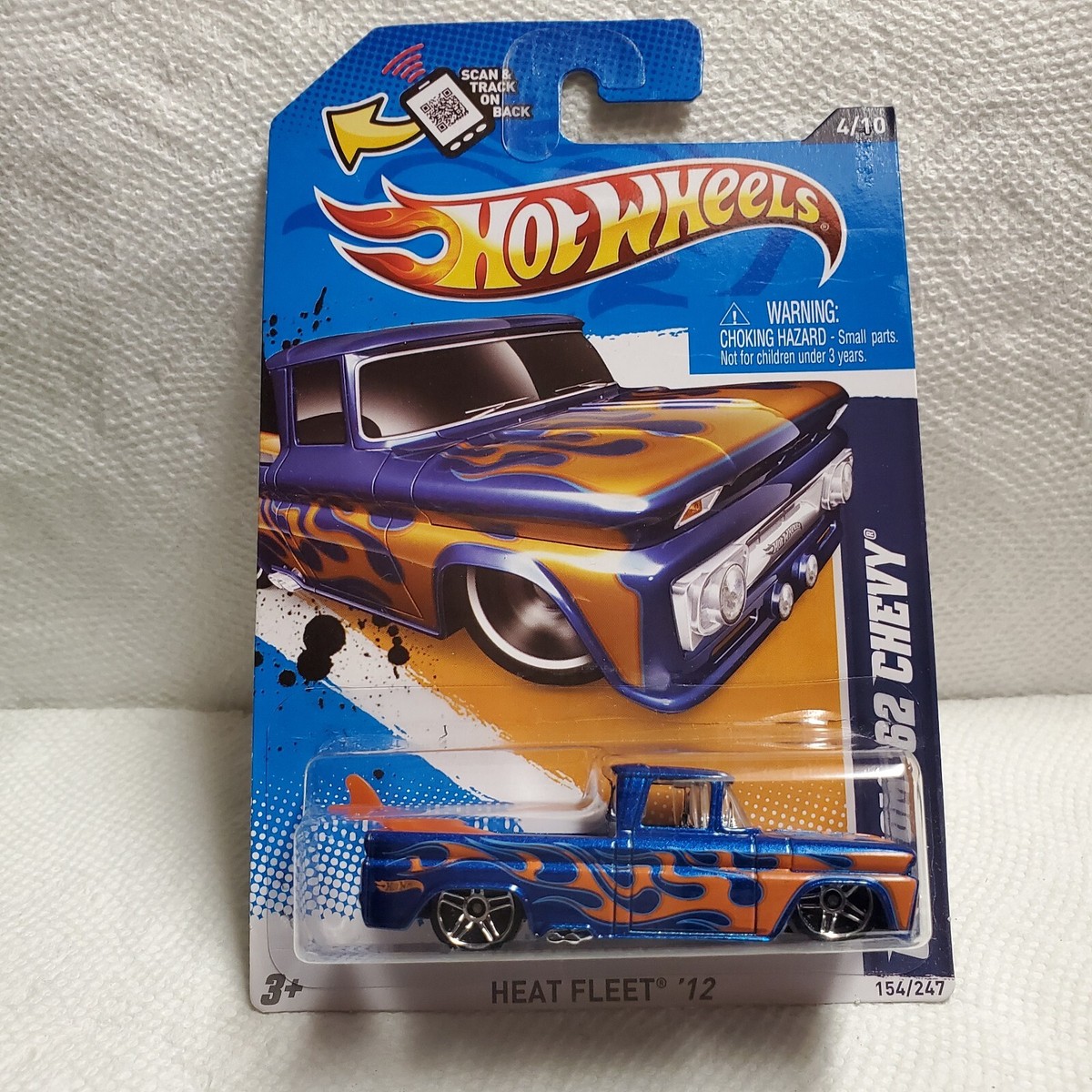 ホットウィール CUSTOM 62 CHEVY PICKUP 青 レア Amazon.com: Hot