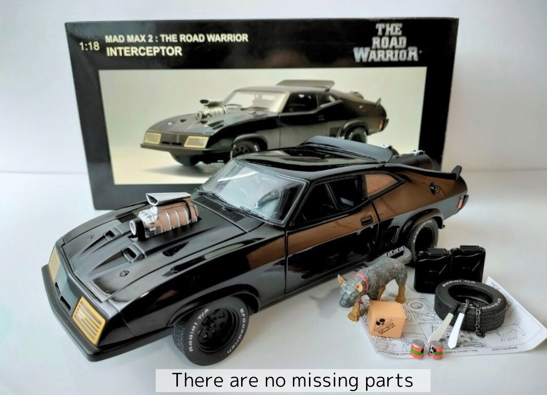 Mad Max 2 Diecast Car 1/18 The Road Warrior Interceptor AUTOart