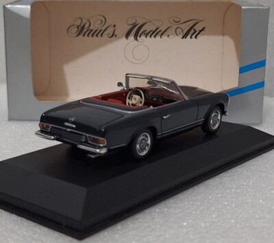 Mercedes-Benz 280 SL Cabriolet 1968 Dark Blue 1:43 Minichamps