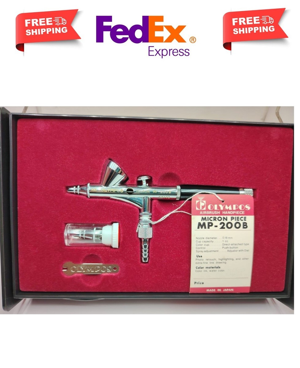Olympos Airbrush Handpiece MP-200B Micron Piece 0.18mm Nozzle