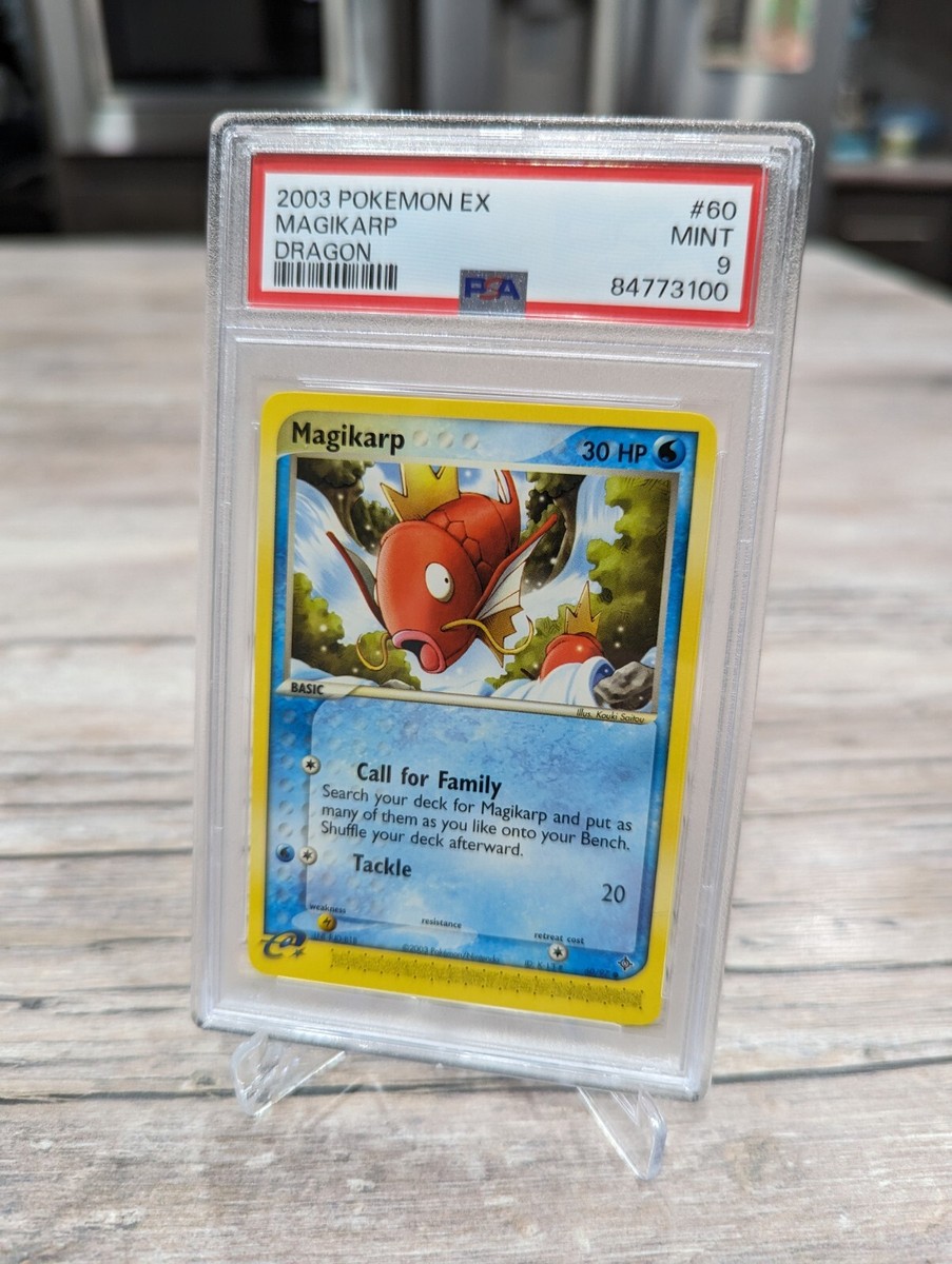Magikarp PSA 9 60/97 Ex Dragon Non Holo Pokemon E Reader Card | eBay