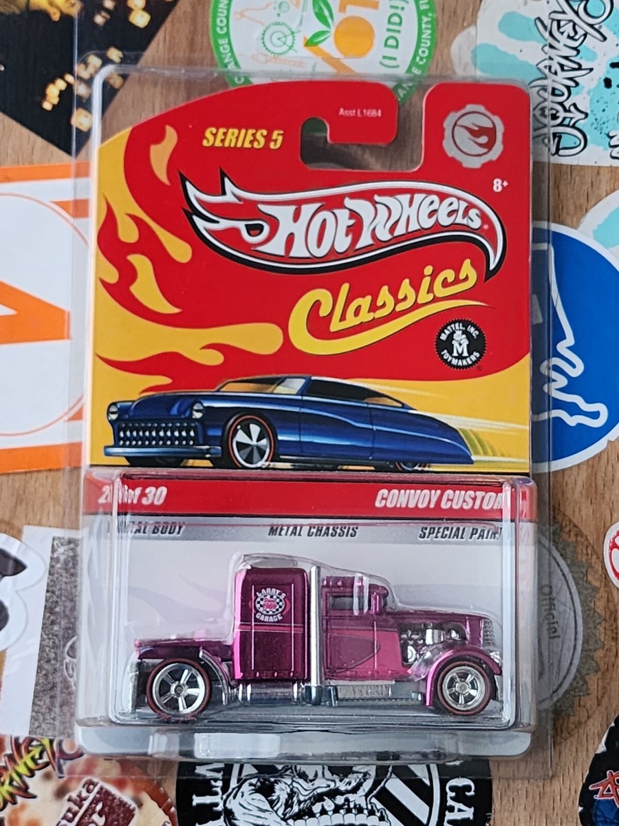NEW! HOTWHEELS CLASSICS Series 5 CONVOY CUSTOM PINK - CHASE
