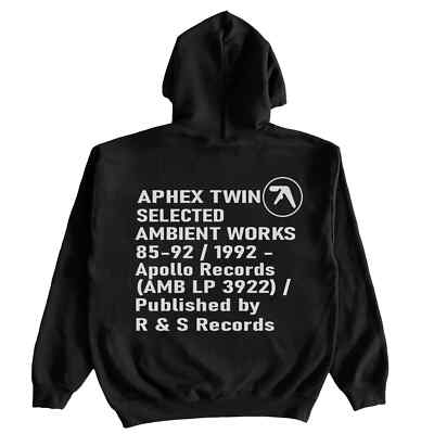 aphex twin selected ambient works volume 2 hoodie.webp | eBay