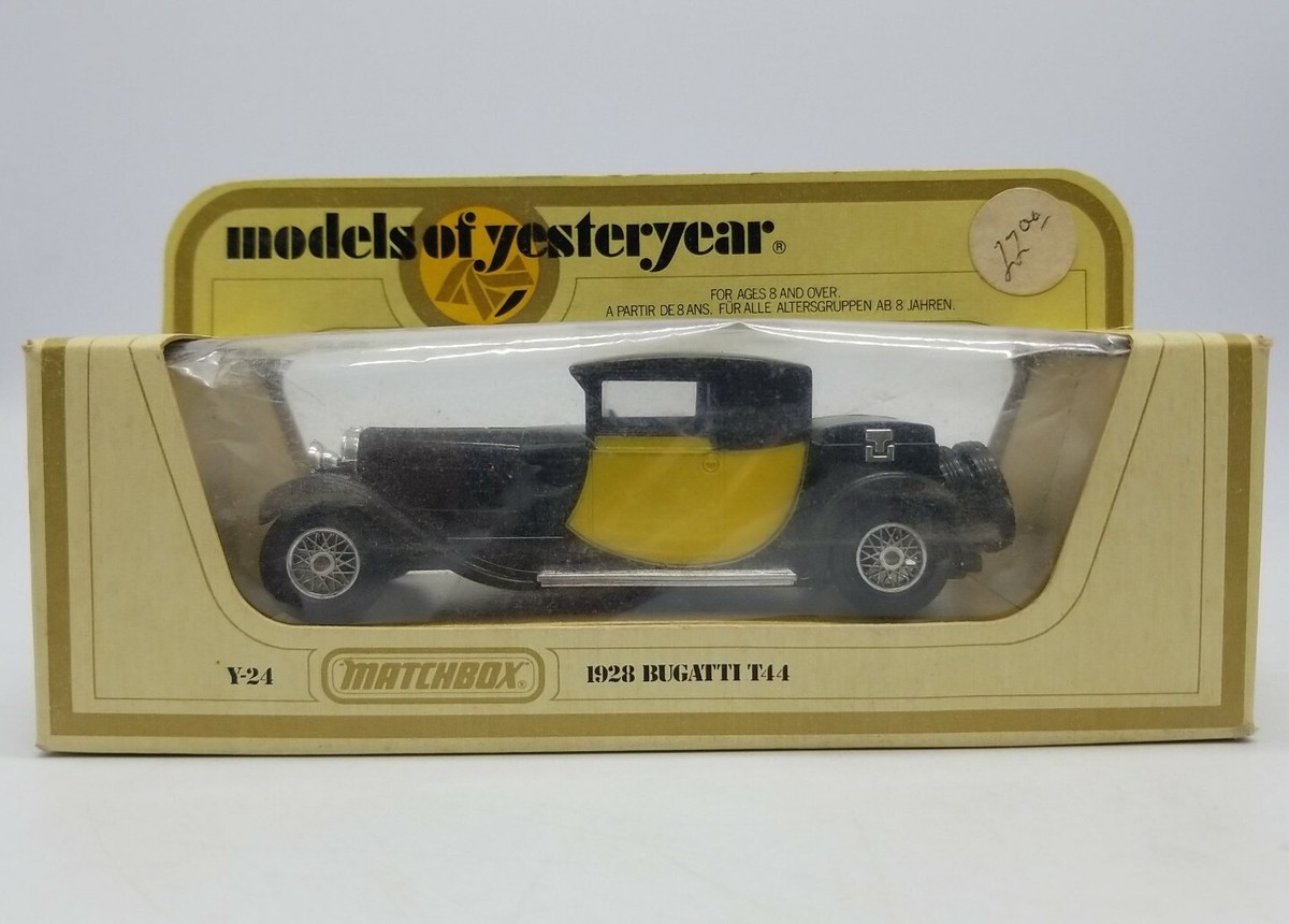 Matchbox 1928 Bugatti T44 Y-24 Models of Yesteryear In Original