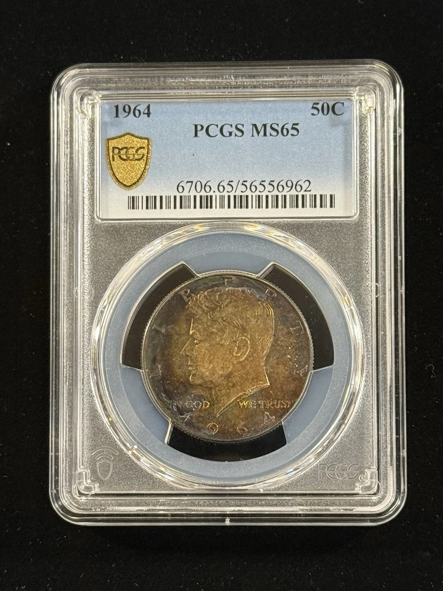 MS 65 Graded 1964 Kennedy US Half Dollars (1964-Now) for sale | eBay