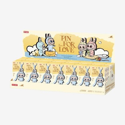 POP MART Labubu The Monsters Pin For Love Plush Pendant Blind Box