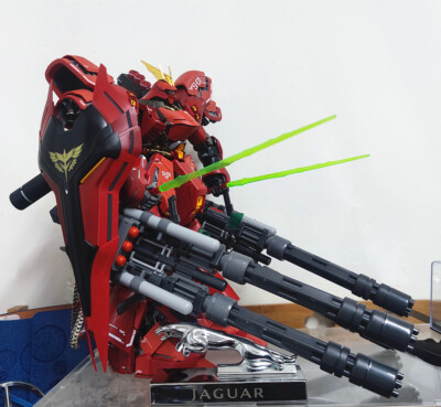 WZZX model GATLING GUNS Expansion Backpack for MG 1/100 Sazabi