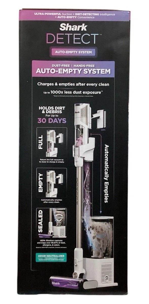 Shark IW3511 Cordless Detect Pro Auto-Empty Vacuum System NEW | eBay