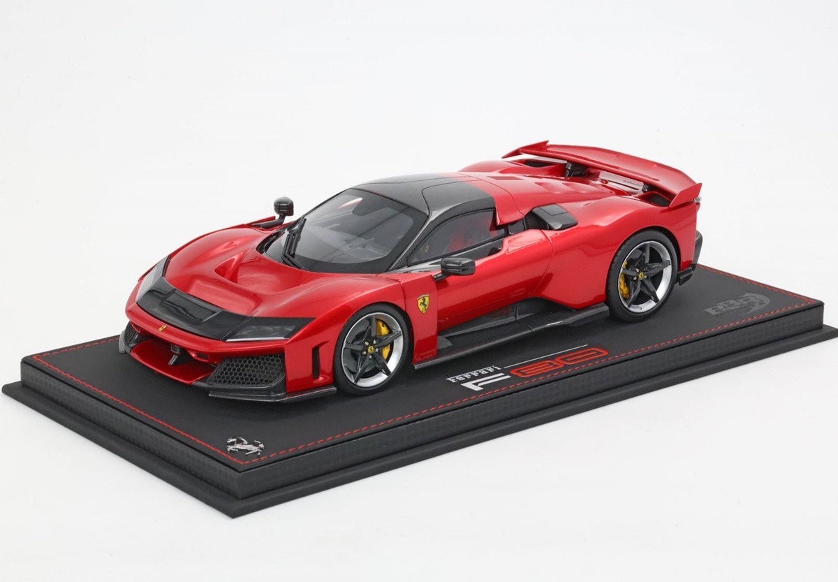 Preorder BBR Ferrari F80 Carbon Supercar 1:18 Model Car Red