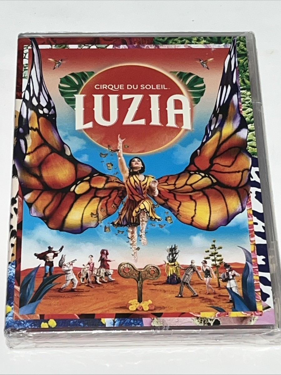 Cirque Du Soleil Luzia( DVD) Filmed Mexico Filmed Live In Montreal