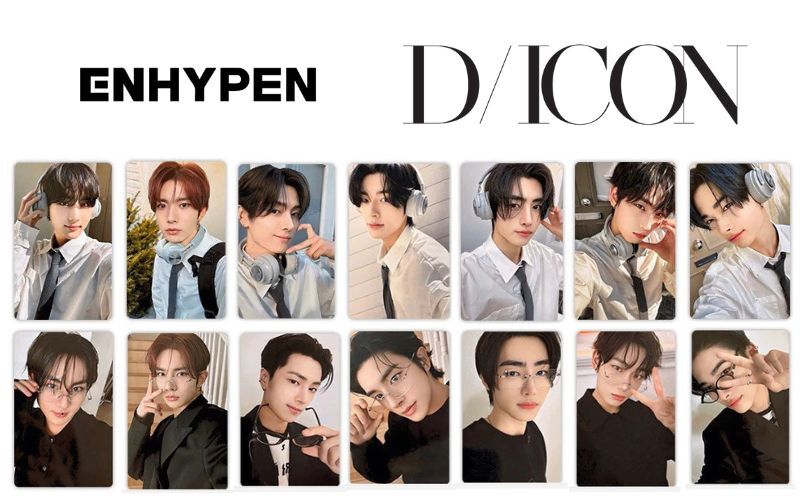 ENHYPEN DICON PHOTOBOOK OFFICIAL PHOTO CARD SET | eBay