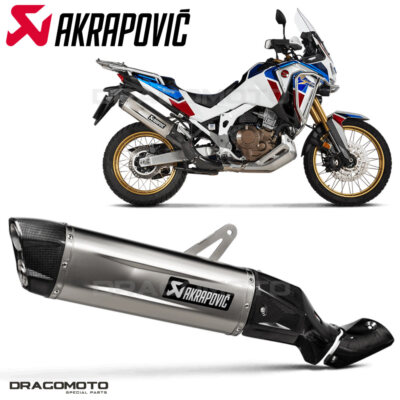 HONDA CRF 1100 L Africa Twin 2020-2023 Exhaust AKRAPOVIC Titanium