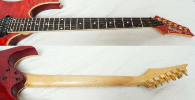 IBANEZ RG198QM Trans Red / Electric Guitar | eBay