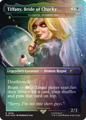 Magic the Gathering MTG Secret Lair x Chucky Foil | eBay