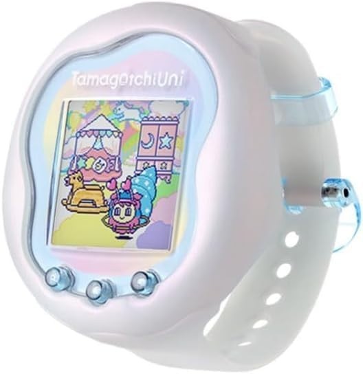 Tamagotchi Uni Prism White Color Premium Bandai Limited NEW Japan