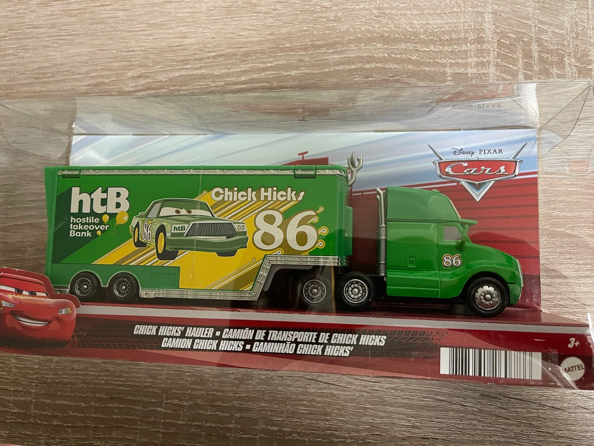 Disney Pixar Cars Chick Hicks Hauler HTB #86 Walmart Exclusive | eBay