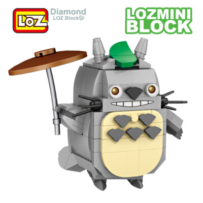 My Neighbour Totoro Totoro BLOCK Micro Mini Building Block LOZ