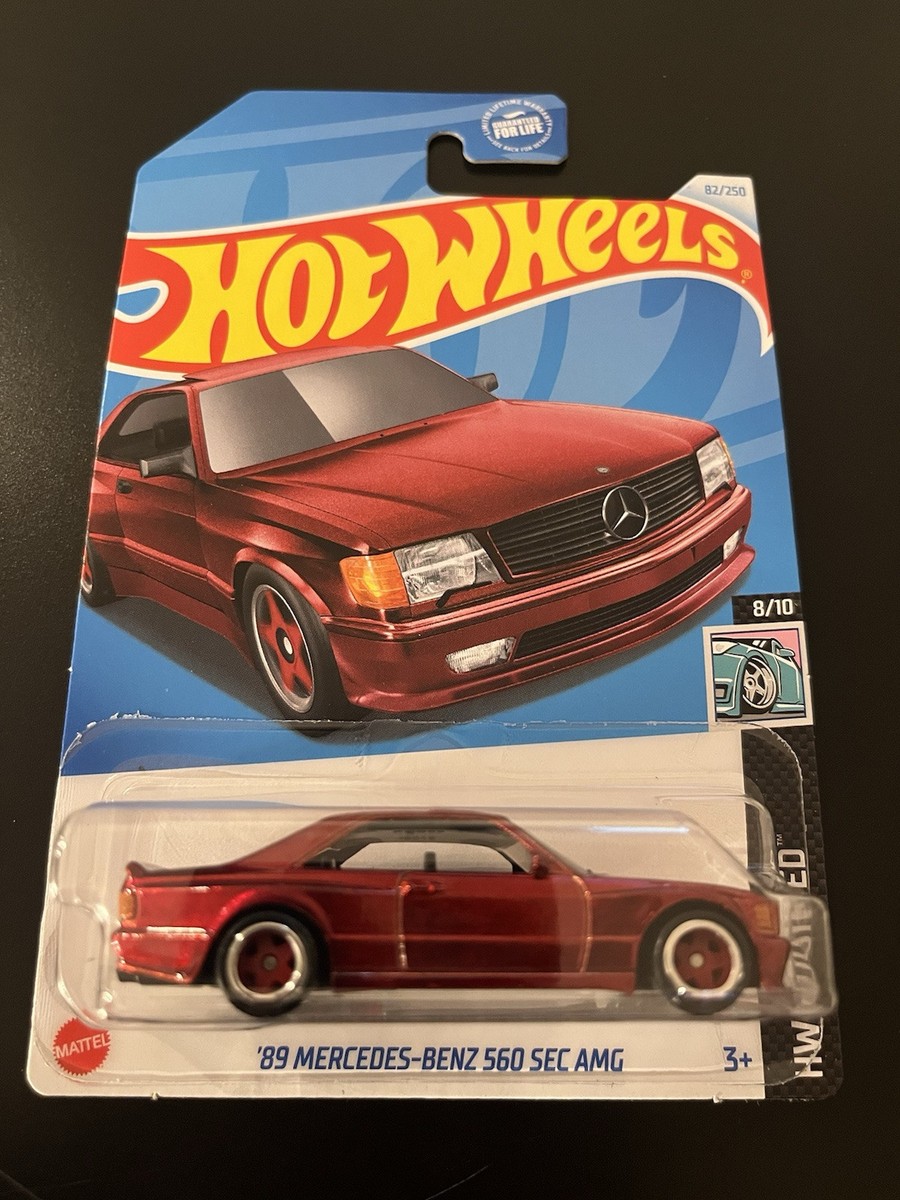2024 Hot Wheels Super Treasure Hunt '89 MERCEDES-BENZ 560 SEC AMG