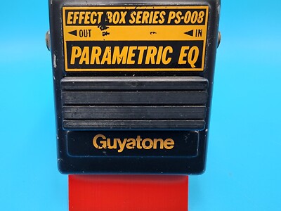 Rare Vintage 80s Guyatone PS-008 Parametric EQ Guitar Effect Pedal