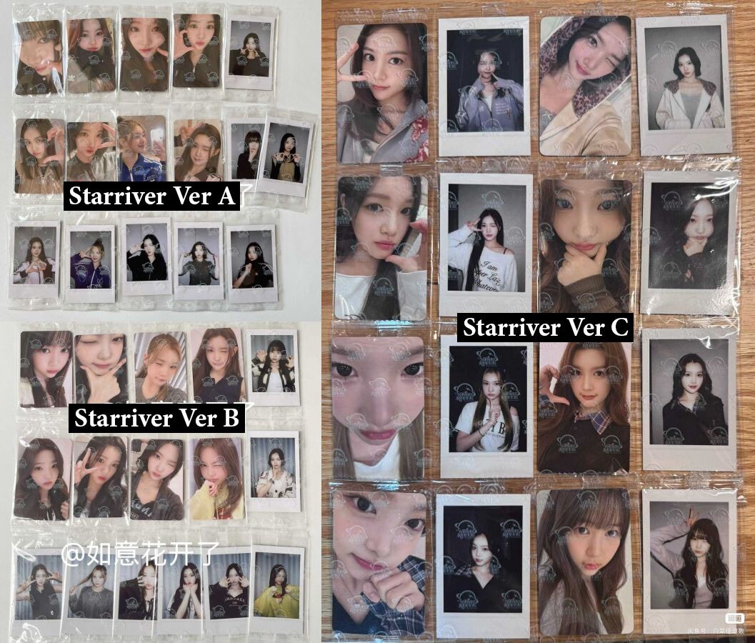 Hearts2Hearts H2H x The Chase STARRIVER POB LD VDC PHOTOCARD