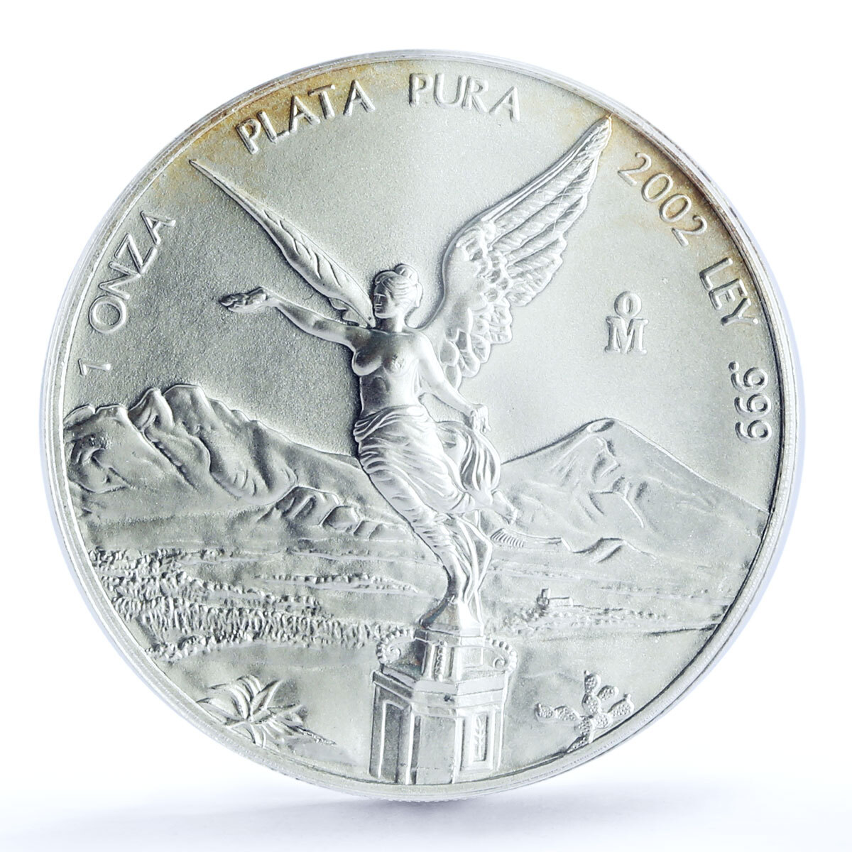 Mexico 1 onza Libertad Angel of Independence MS66 PCGS silver coin