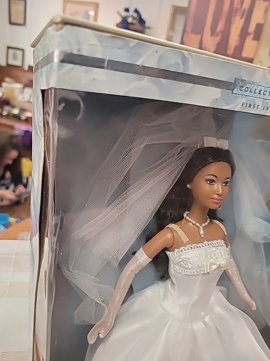 Collectors EDT Millennium Wedding Barbie African American | eBay