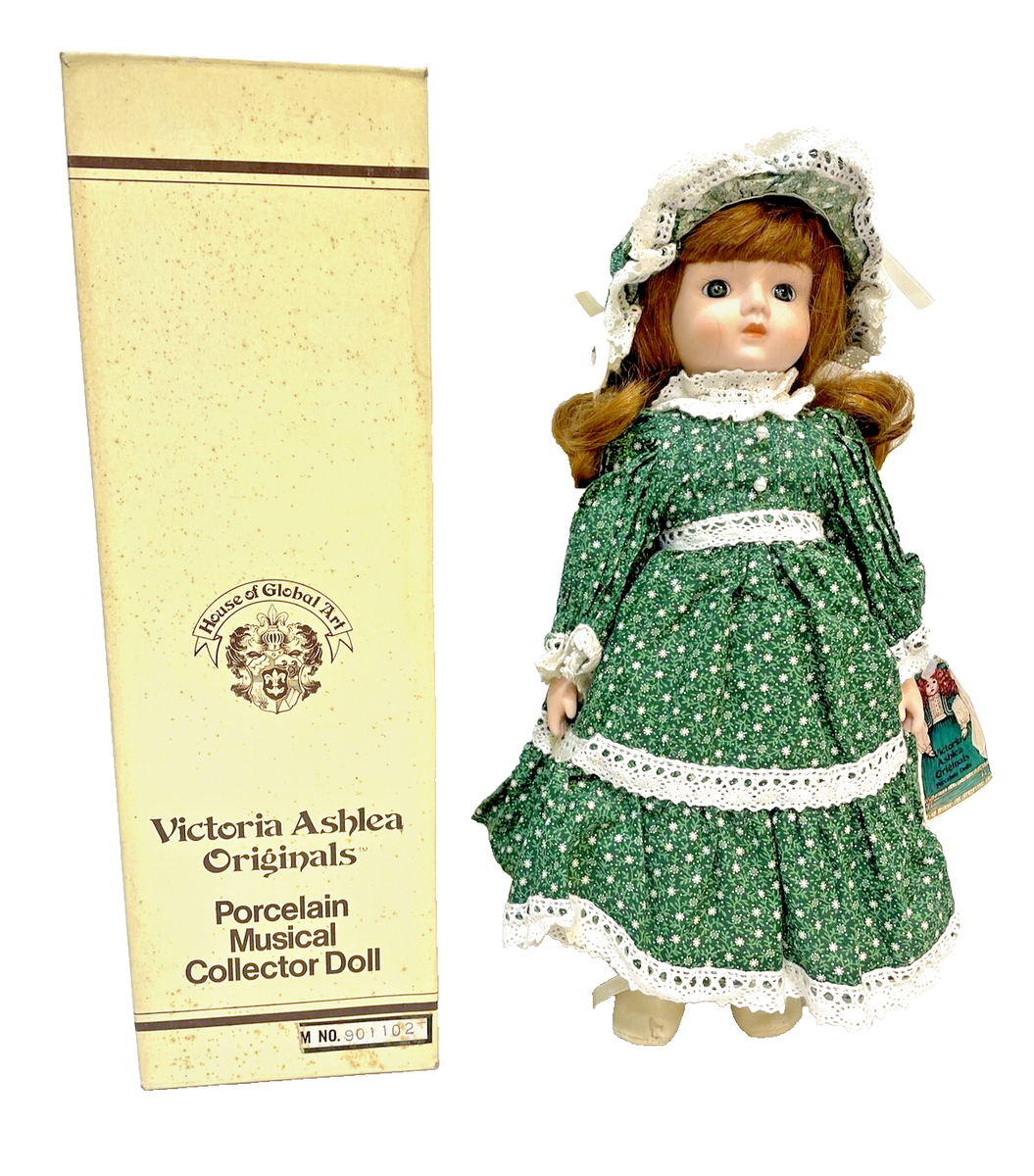 Victoria Ashlea Originals Porcelain Musical Collector Doll House