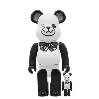 Medicom BE@RBRICK x Freemasonry Fragment Design White 100% 400