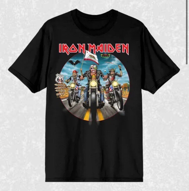 Official 2024 Iron Maiden CA Event Shirt XL Future Past Forum