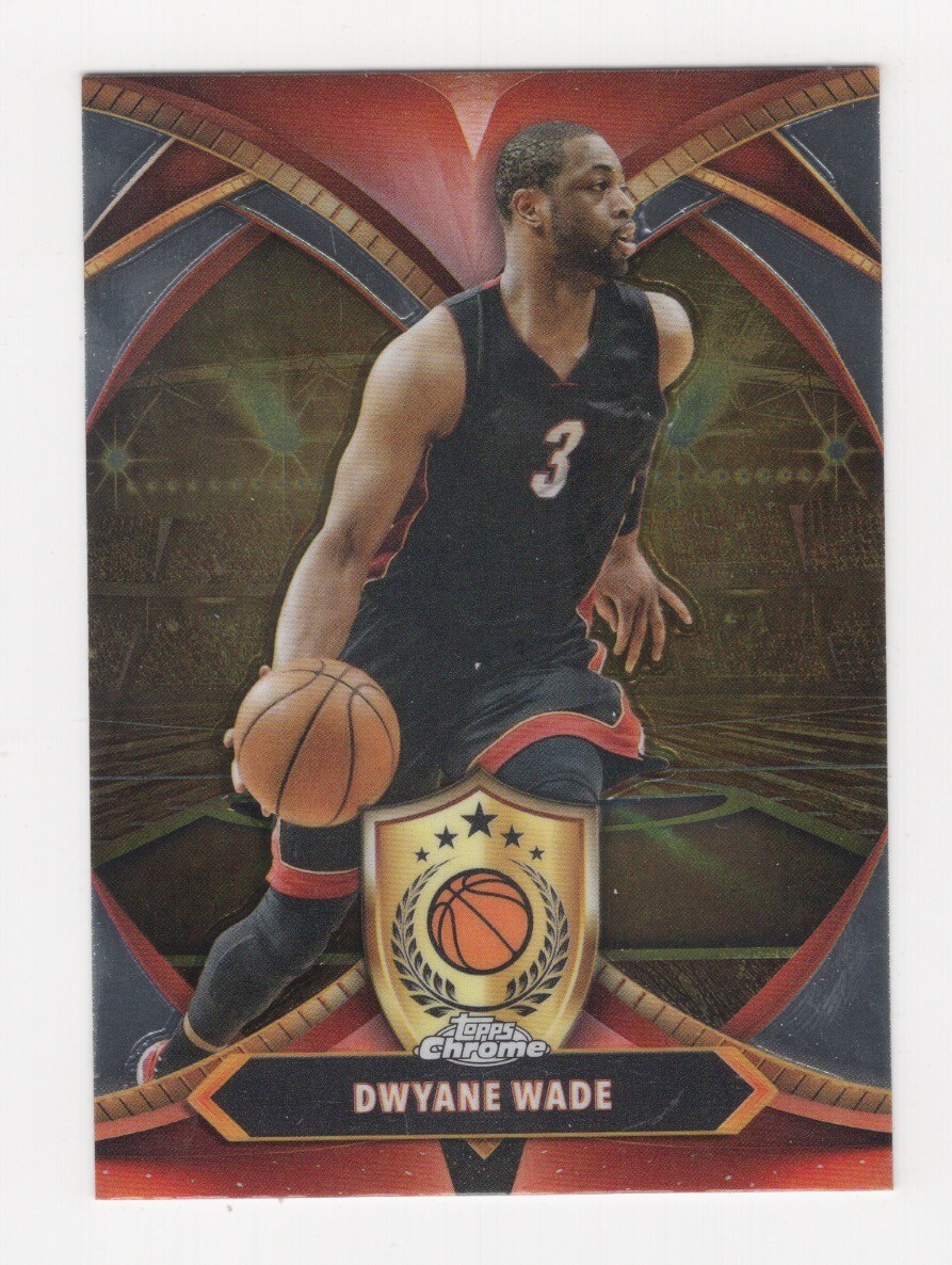 2024-25 TOPPS CHROME BASKETBALL BALL OF DUTY DWYANE WADE MIAMI