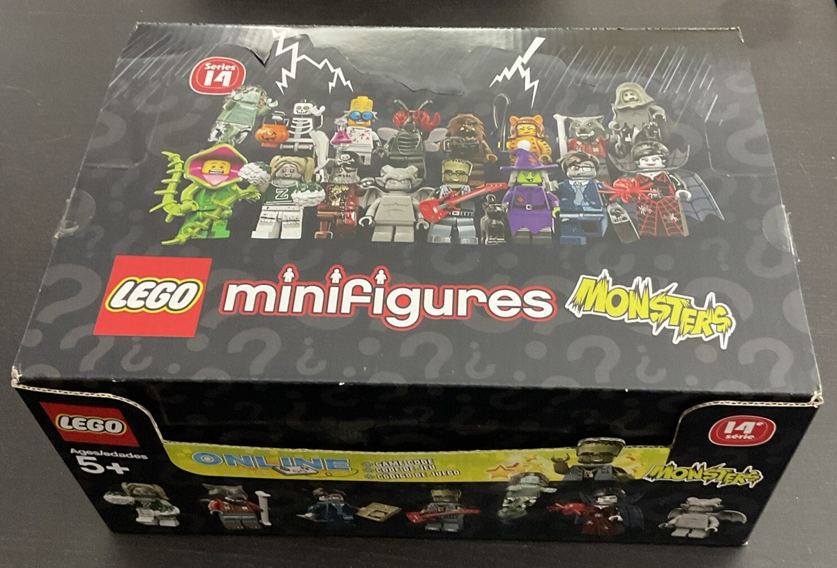 LEGO Series 14 Monsters EMPTY RETAIL BOX Collectible Minifigures