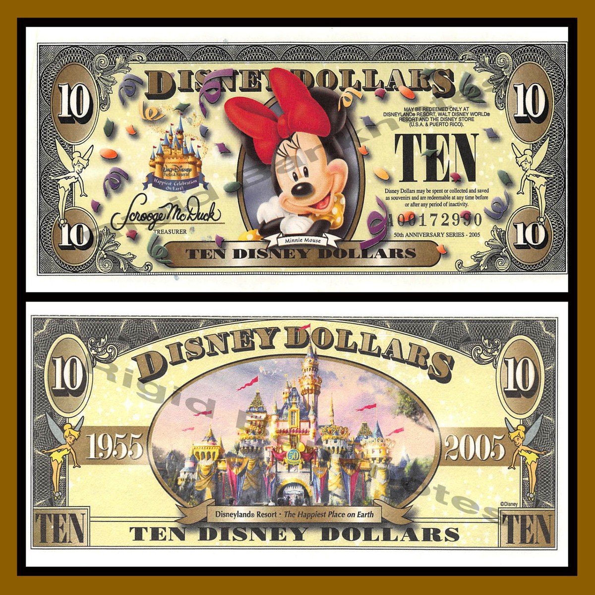 Disney 10 Dollars, 2005 Series 