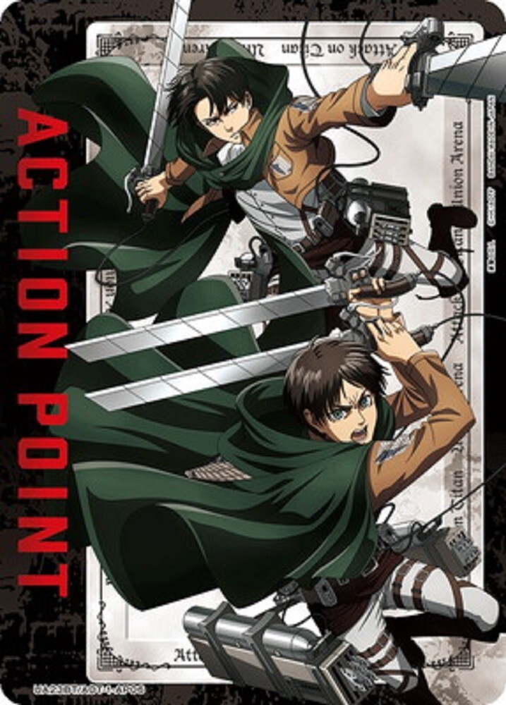 Union Arena Card Attack on Titan Eren AP Action Point Rare