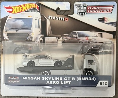 Hot Wheels Premium Team Transport NISMO NISSAN SKYLINE GT-R (BNR34