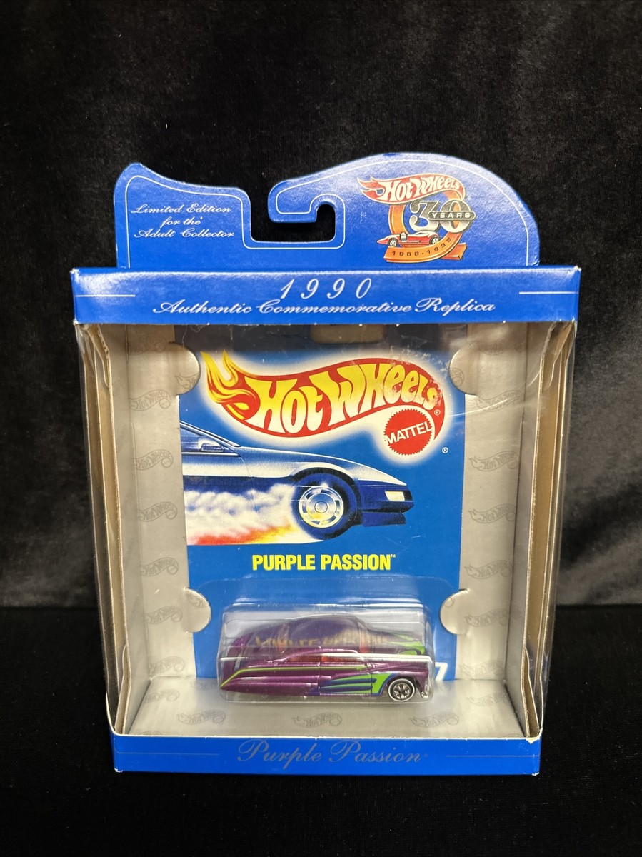 Hot Wheels Redlines Purple Passion 30th Anniversary 1990